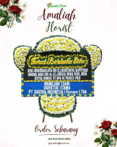 Papan Bunga Duka Simokerto
